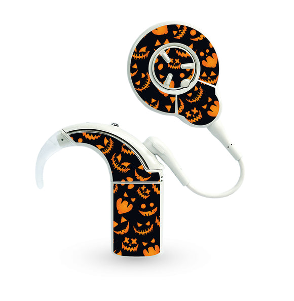 Scary Pumpkins skins for Cochlear Nucleus 8 (N8)