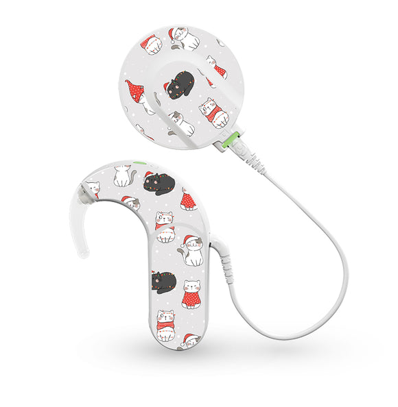 Merry Catmas skin for Med-El Sonnet and Sonnet 2 Cochlear Implants