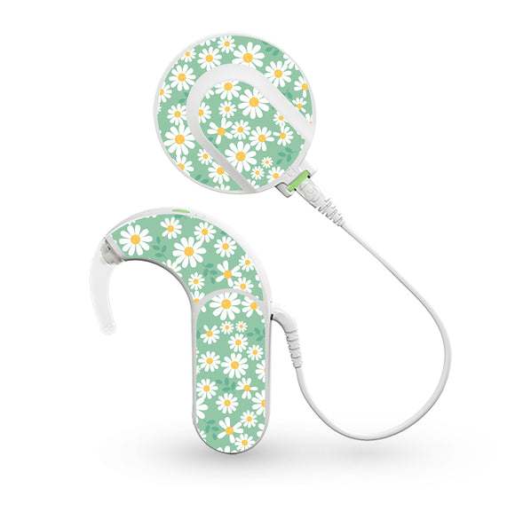 Daisies skin for Med-El Sonnet and Sonnet 2 Cochlear Implants