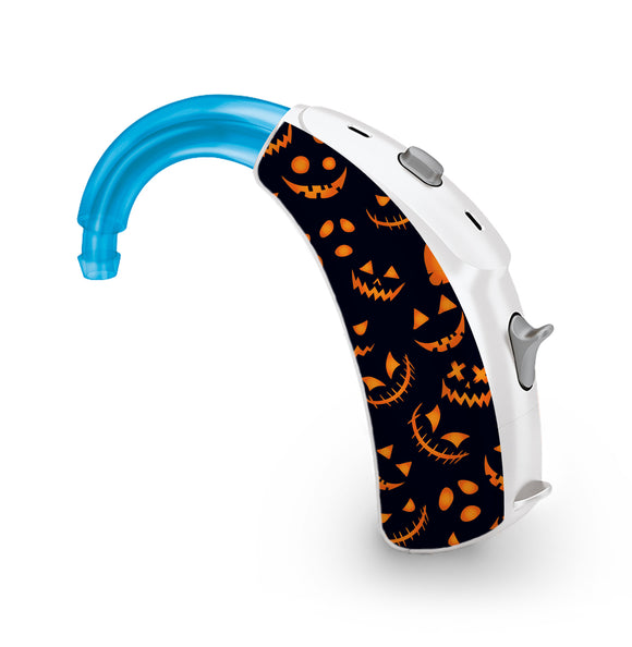 Scary Pumpkins skin for Hearing Aid