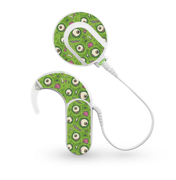 Zombie Eyeballs skin for Med-El Sonnet and Sonnet 2 Cochlear Implants